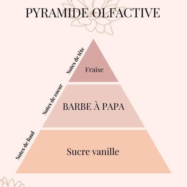 Pyramide Olfactive Barbe à papa - Parfums d'intérieur - Niõ