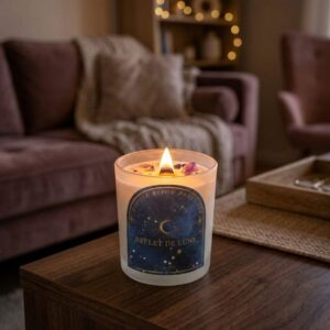 Bougie bijou parfumée - Reflet de Lune | Energie minérale