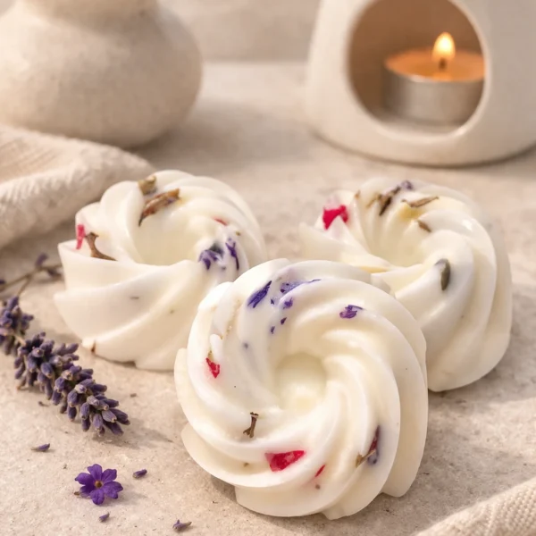 Fondant de cire végétale minimaliste Paradis Tropical, parfum d'intérieur désodorisant.