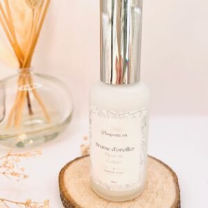 Brume d’oreiller parfumée senteur fleur de coton