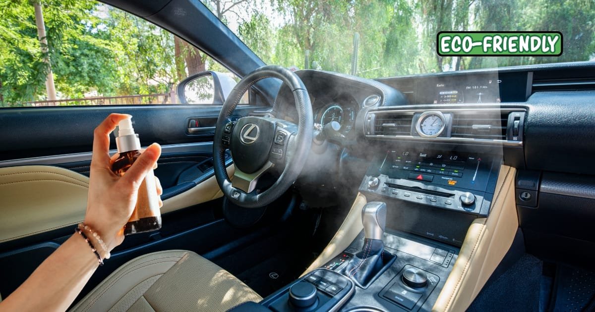 désodorisant pour la voiture naturel à base de brume parfumée artisanale