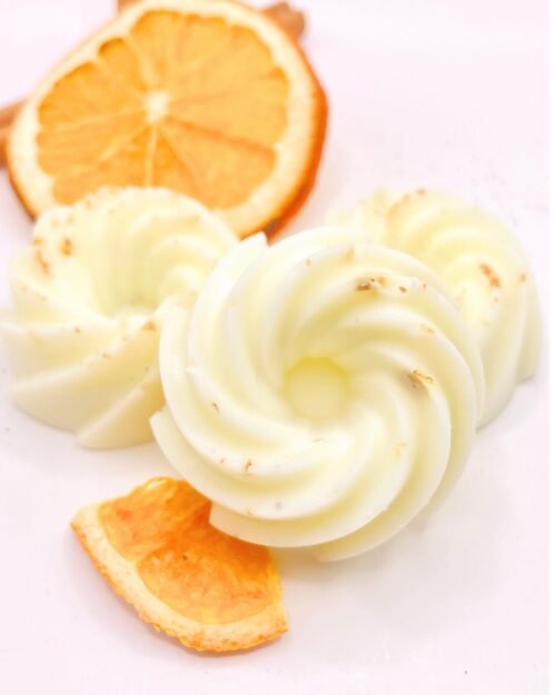 Fondant parfumé orange épicé, collection Noël sous la neige