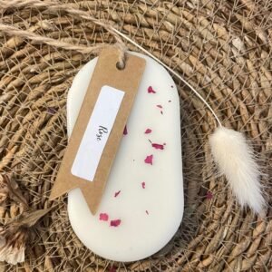 suspension parfumée rose