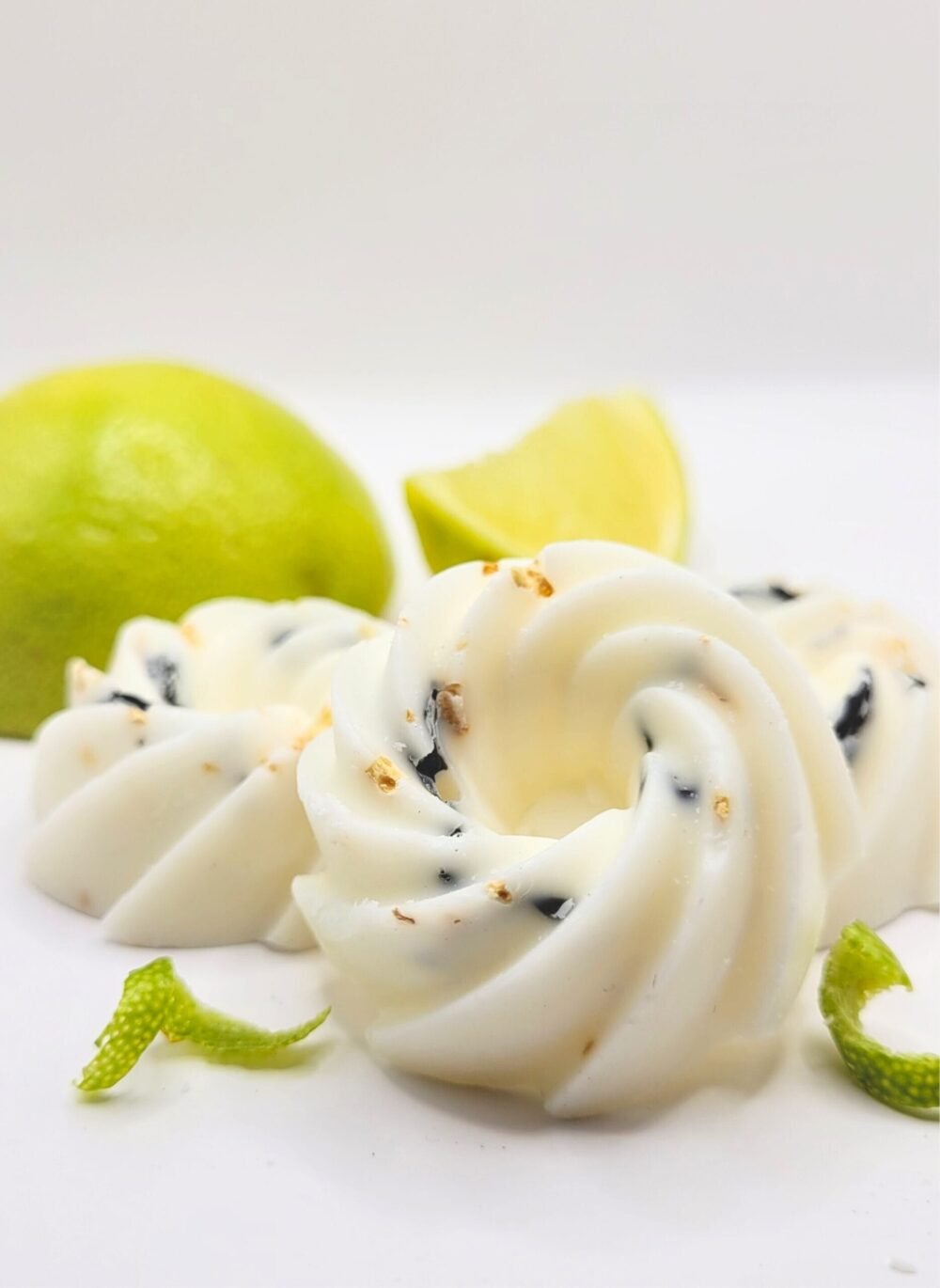 fondant parfumé bergamote gros plan