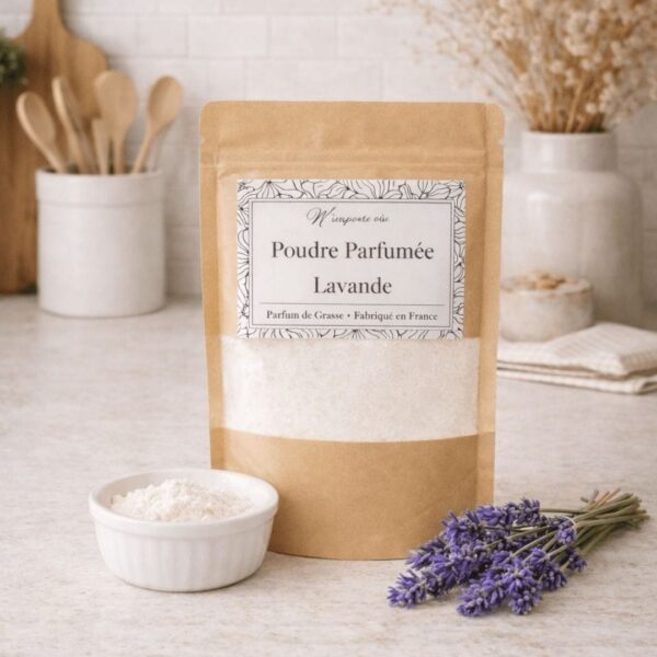 Poudre parfumée Lavande - Désodorisant naturel pour aspirateur et textiles - Niõ Poudre parfumée Lavande - Désodorisant naturel pour aspirateur et textiles - Niõ