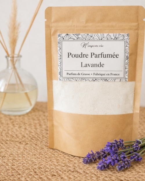 poudre parfumee lavande parfum maison provence aspirateur