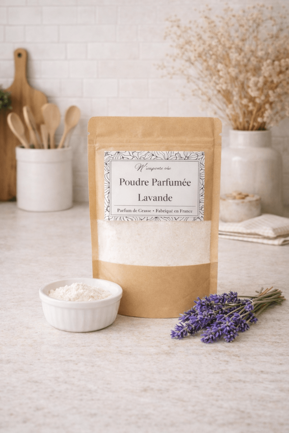 poudre parfumee lavande parfum aspirateur maison tapis