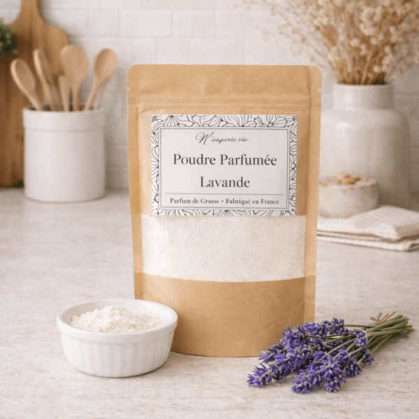 poudre parfumee lavande parfum aspirateur maison tapis