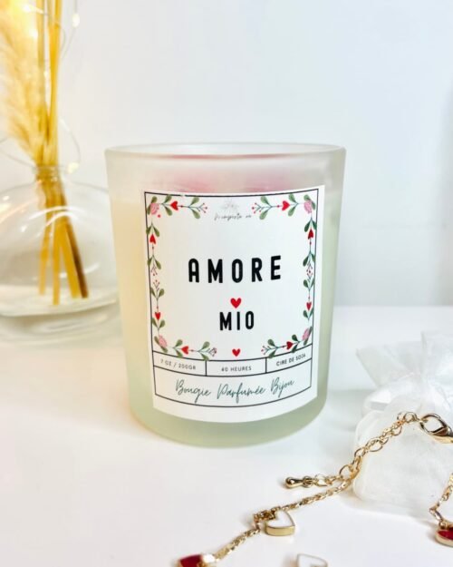 Bougie parfumée bijou Amore mio