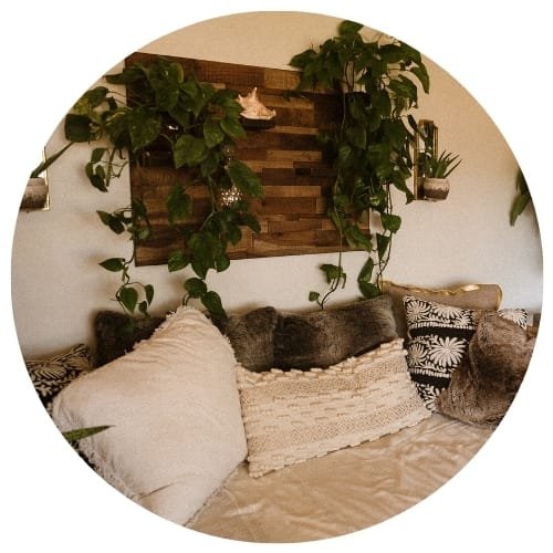 Murs végétalisés pour la déco d'intérieur biophilique