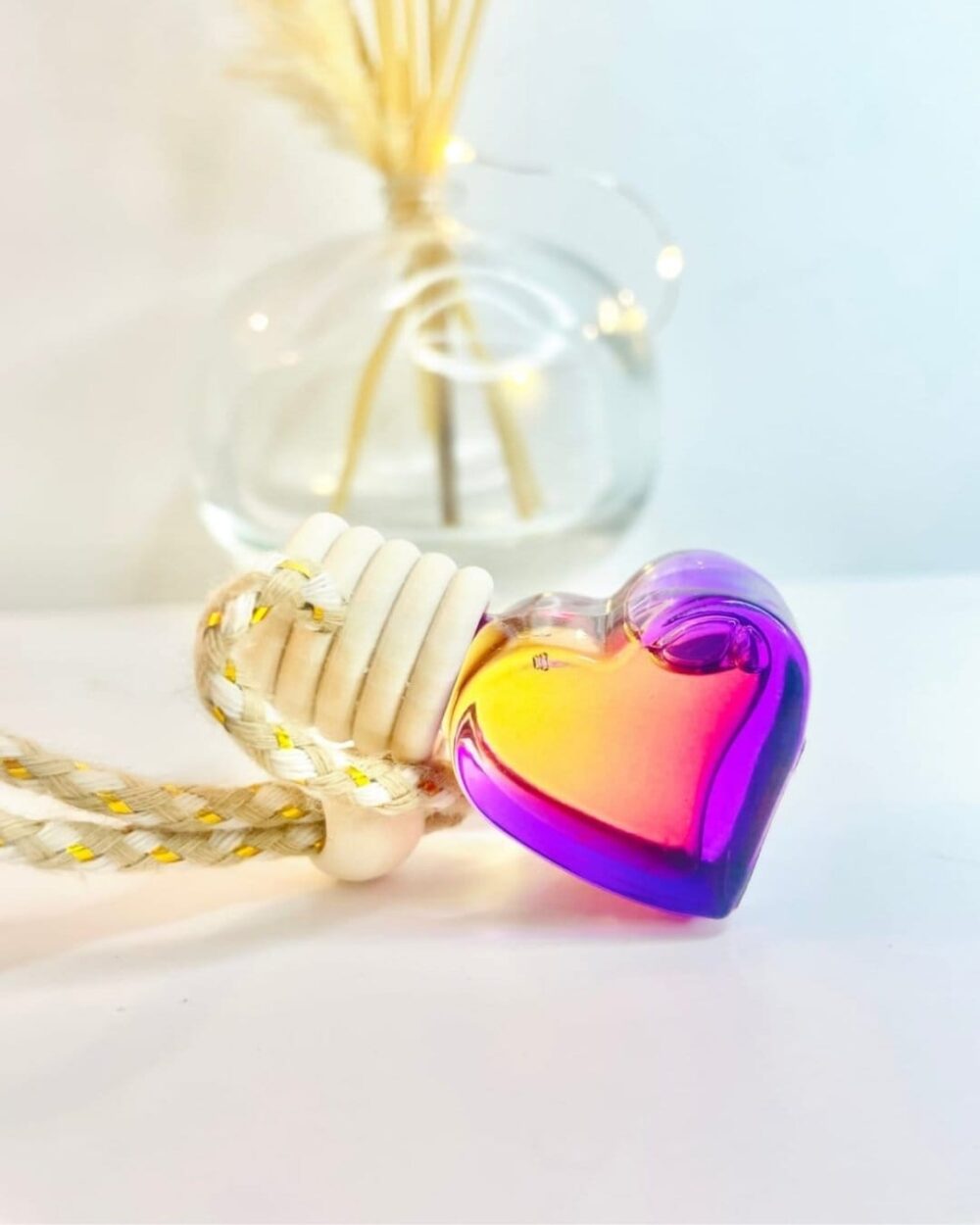 Parfum de voiture - Diffuseurs artisanaux de parfum pour la voiture -Violet- Niõ