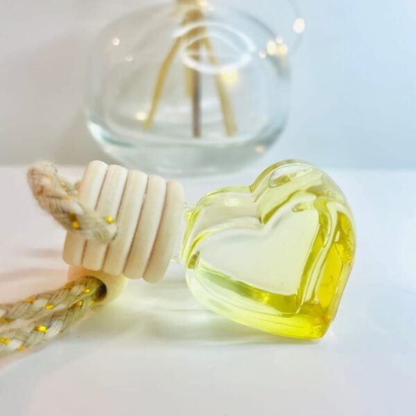 Parfum de voiture - Diffuseurs artisanaux de parfum pour la voiture - jaune - Niõ