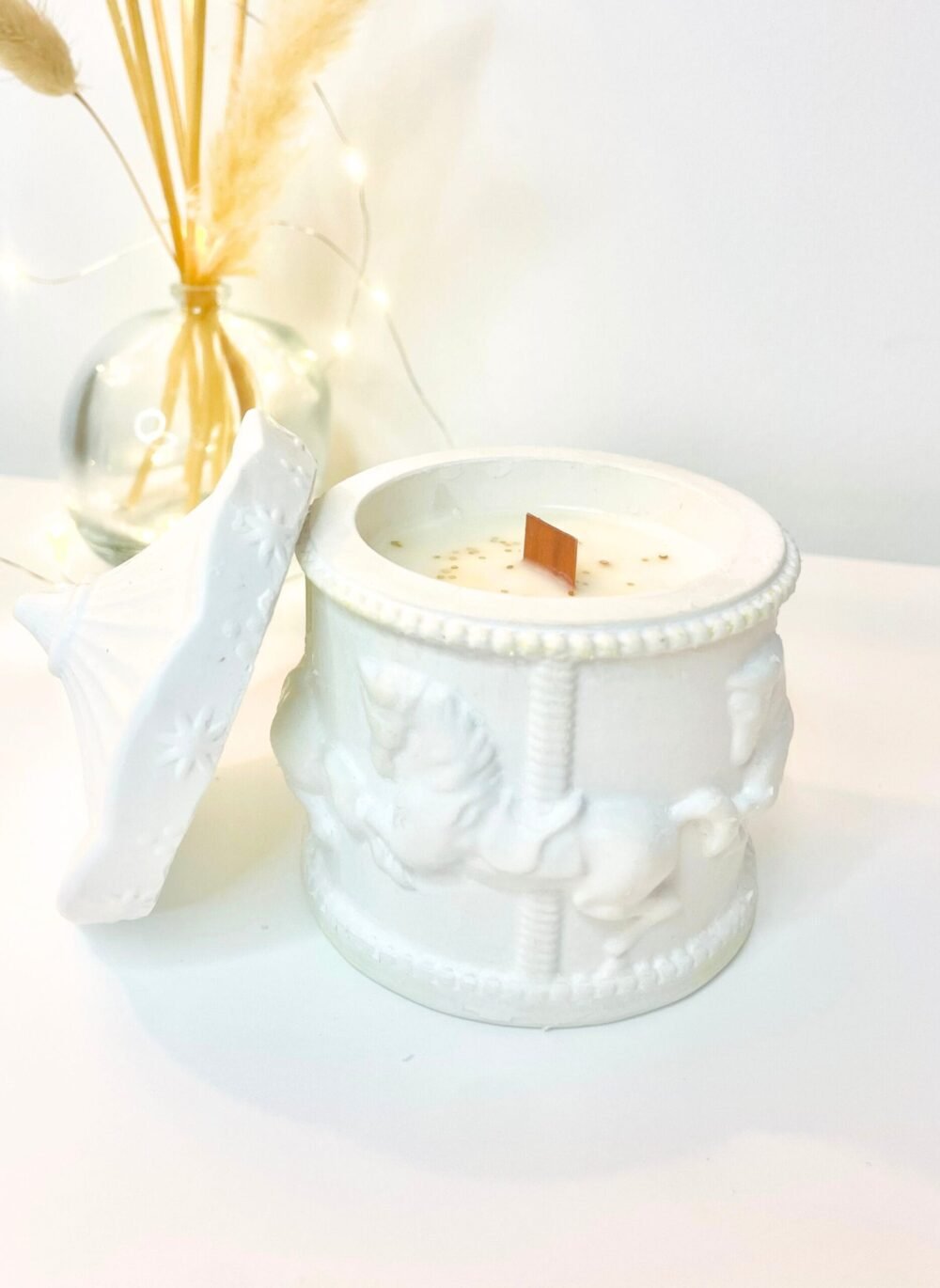 bougie parfumée artisanale carrousel