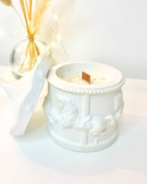 bougie parfumée artisanale carrousel