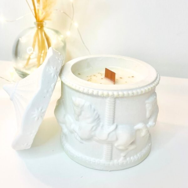 bougie parfumée artisanale carrousel