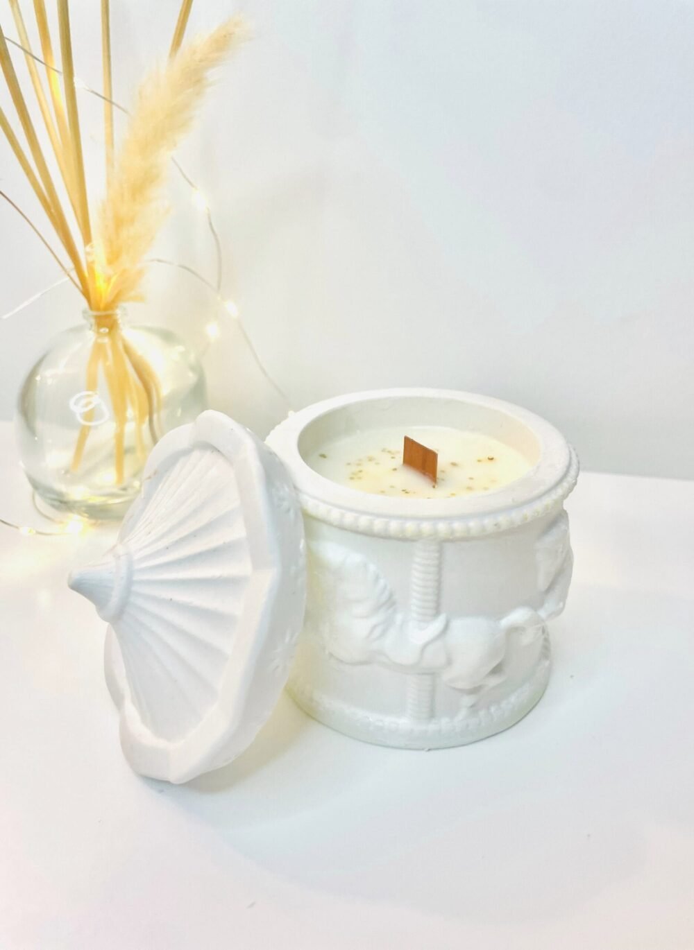 bougie parfumée artisanale carrousel