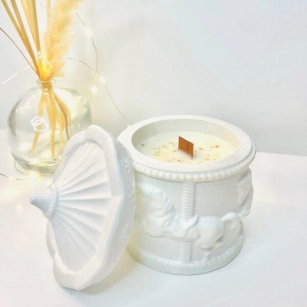 bougie parfumée artisanale carrousel
