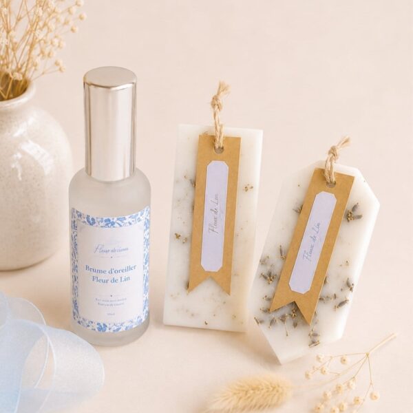 Coffret cocooning - Douceur Florale - Brume et suspensions parfumés artisanales - Niõ Coffret cocooning - Douceur Florale - Brume et suspensions parfumés artisanales - Niõ