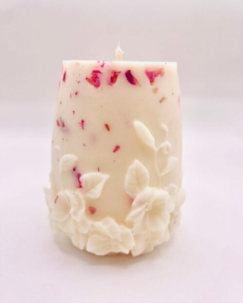 bougie parfumée Rose -ETERNELLE -