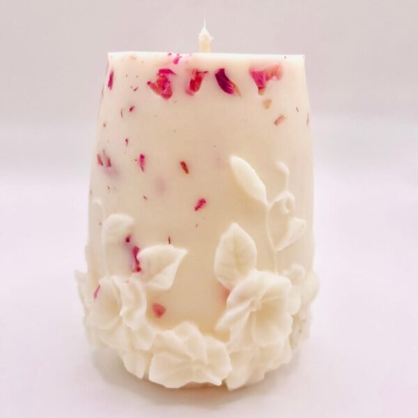 bougie parfumée Rose -ETERNELLE -