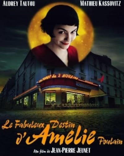 le fabuleux destin d'amélie poulain - film pour la Saint-Valentin