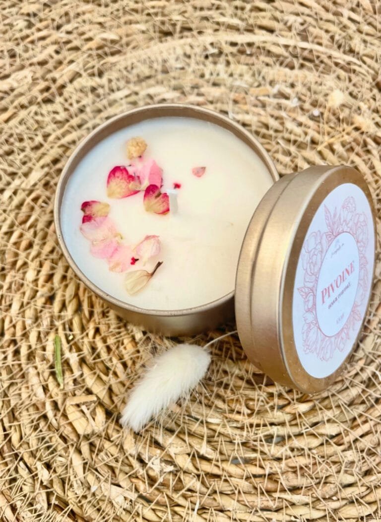 bougie parfumée La belle pivoine