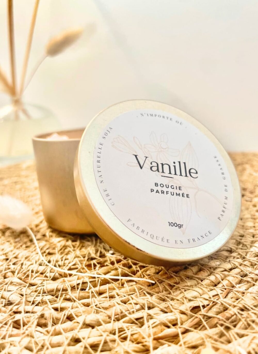 Bougie Parfumée La douve Vanille
