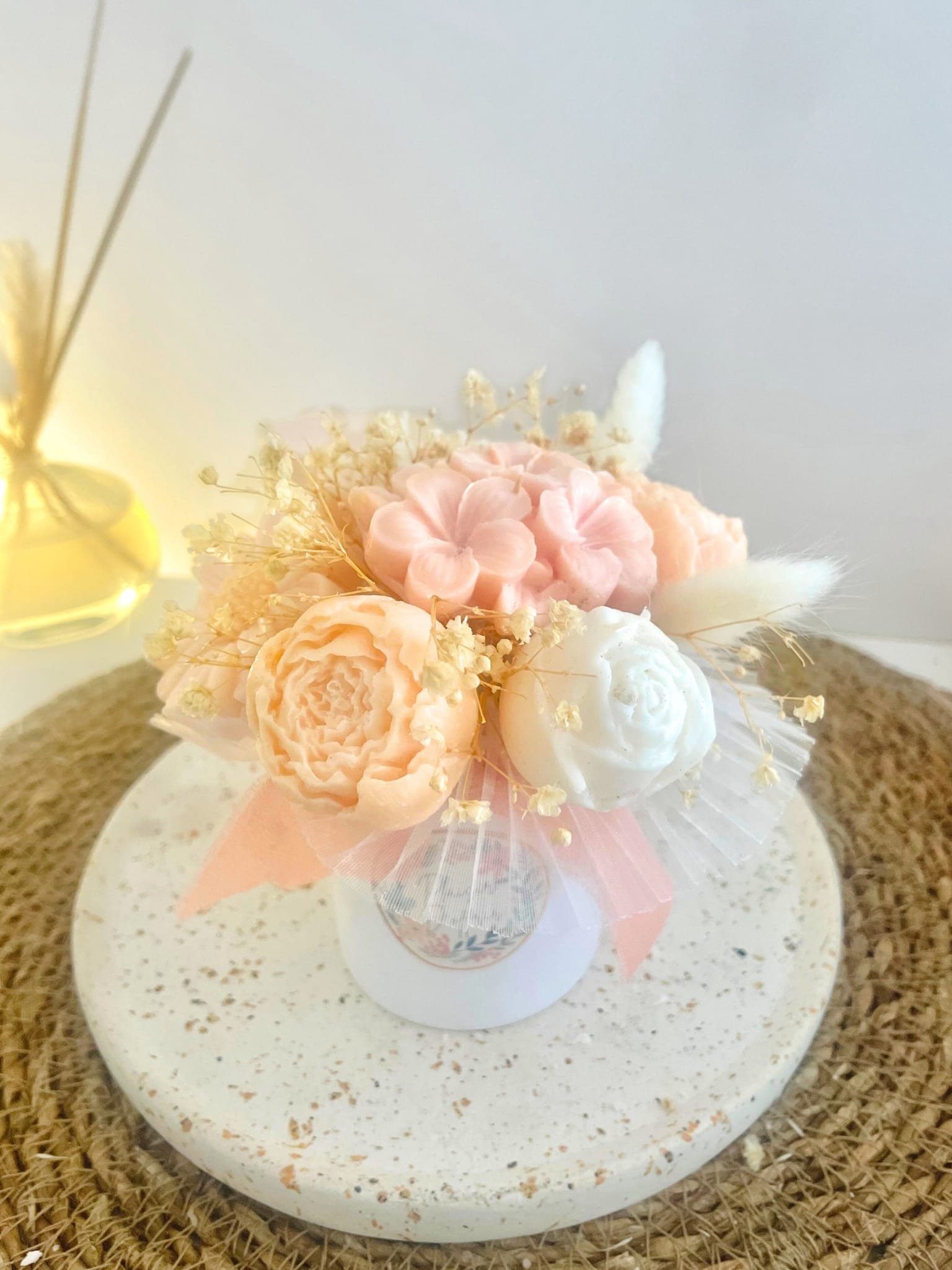 Bouquet éternel fondants bougie parfumé