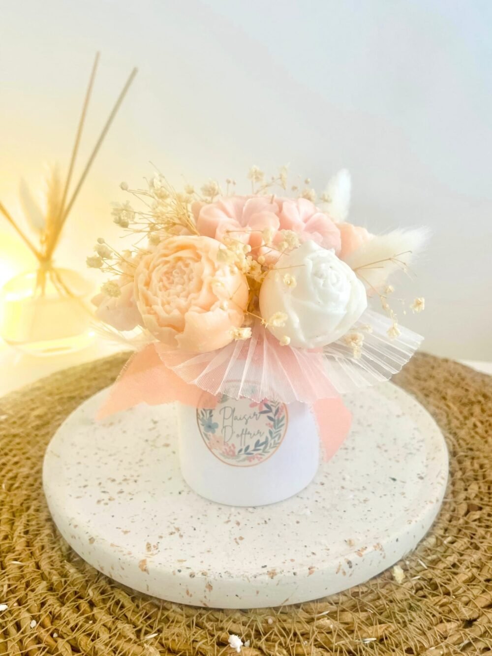 Bouquet éternel fondants bougie parfumé