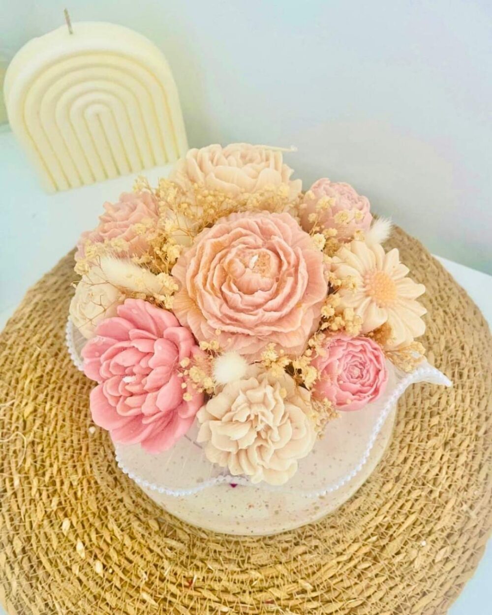 Bouquet parfumé Accords Musqués - cire végétale - artisanal - fait main - Niõ par N'importe où Bouquet parfumé Accords Musqués - cire végétale - artisanal - fait main - Niõ par N'importe où