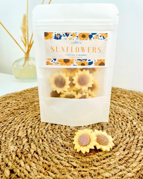 Fondants tournesol citronnelle anti-moustique