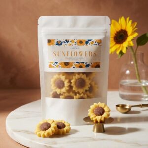 Sunflowers - antimoustique naturel et efficace - fondants parfumés à la citronnelle - Niõ