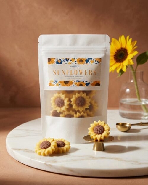 Sunflowers - antimoustique naturel et efficace - fondants parfumés à la citronnelle - Niõ