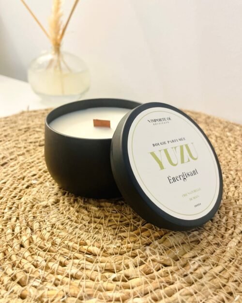 bougie Parfumée Yuzu énergisant.