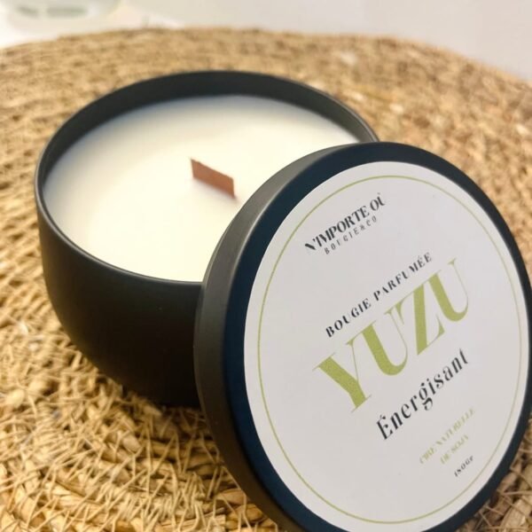 bougie Parfumée Yuzu énergisant.