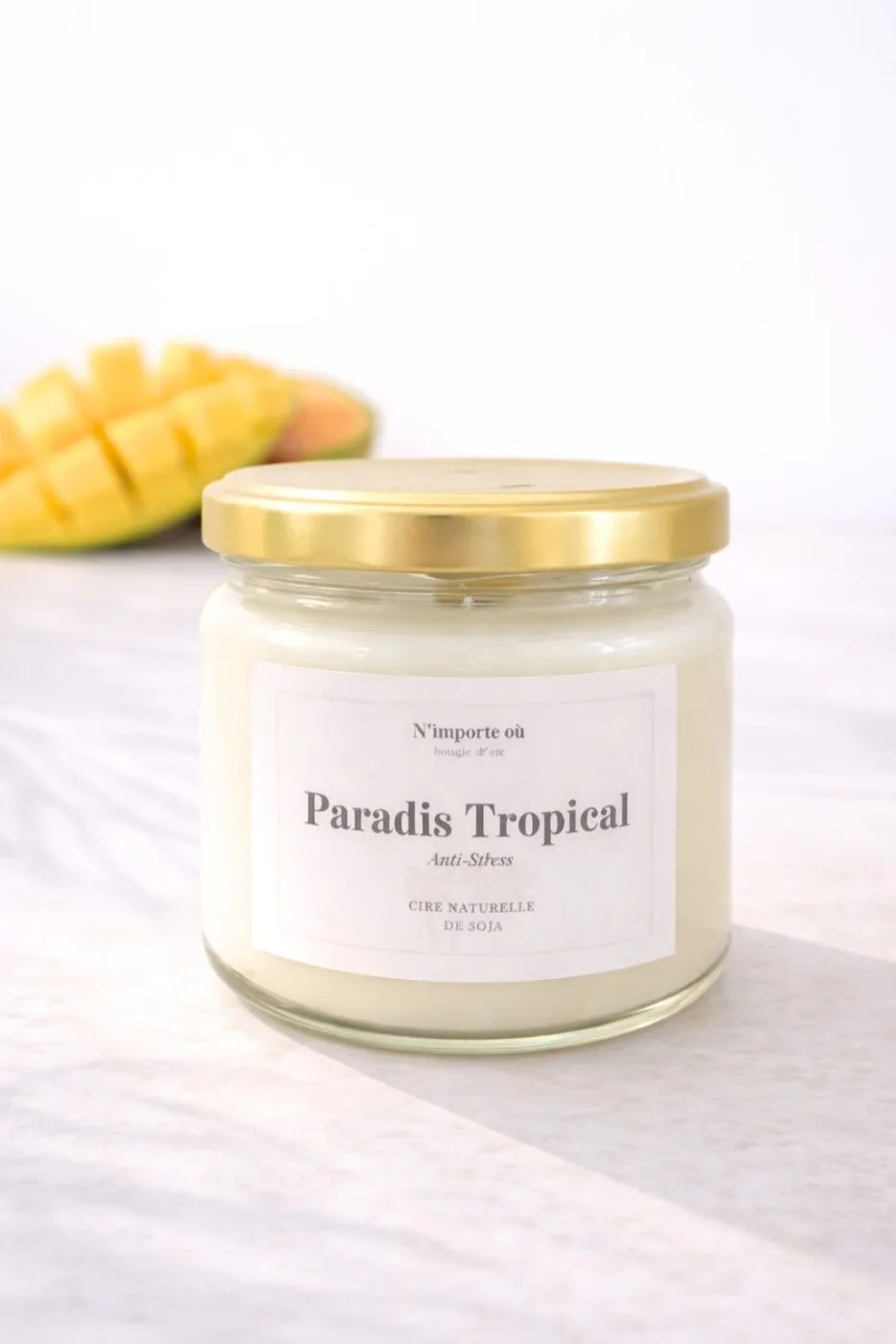 BOHÈME N°03 — Paradis Tropical | Bougie Désodorisante Naturelle