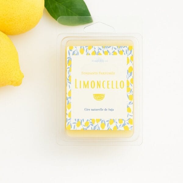Fondants parfumés Limoncello - Parfum citronné inspiré de la recette italienne - Niõ