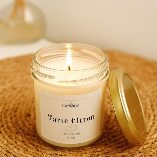 Bougie Parfumée - Tarte Citron - Collection Bohème