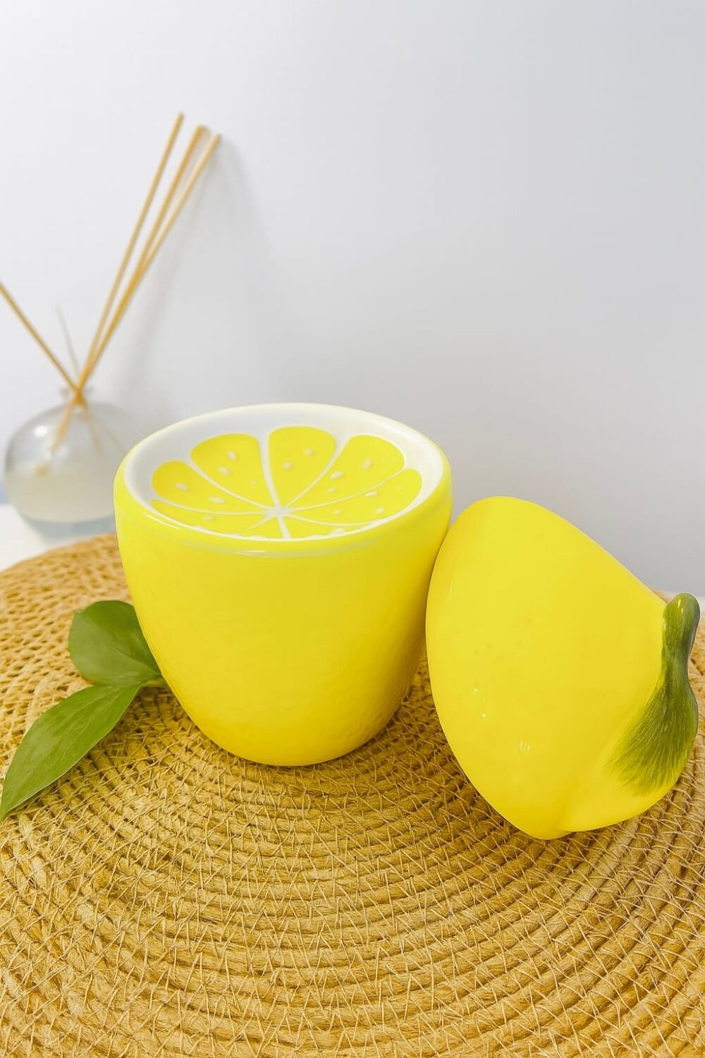 Brûle-Parfum Citron en Céramique - Dolce Limone