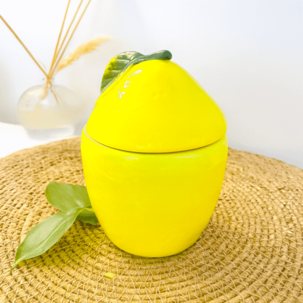 Brûle-parfum citron jaune