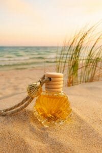 diffuseur parfum voiture souvenir de plage - Tiaré & Coco