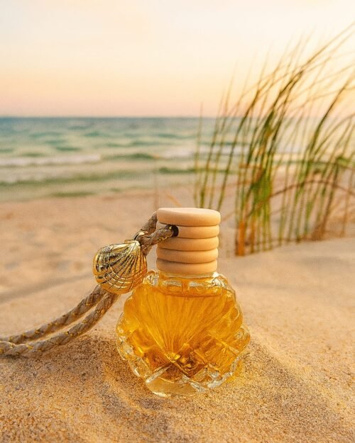 diffuseur parfum voiture souvenir de plage - Tiaré & Coco