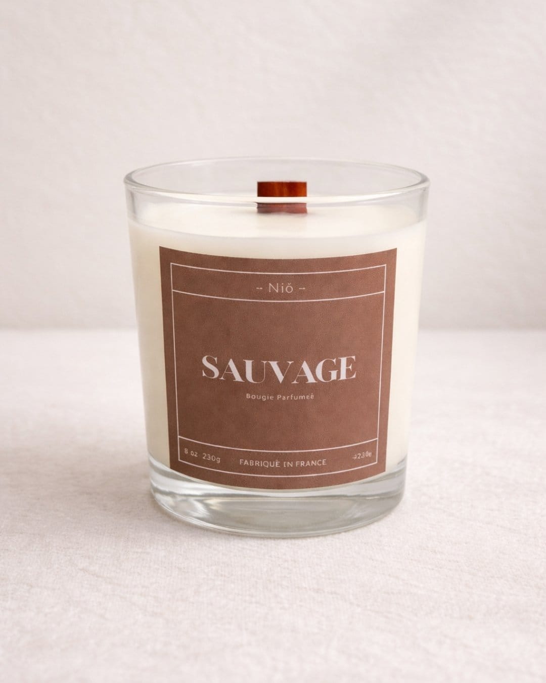 bougie parfumée SAUVAGE - esprit naturel et rebelle - Fait Main - Niõ par N'importe où bougie parfumée SAUVAGE - esprit naturel et rebelle - Fait Main - Niõ par N'importe où