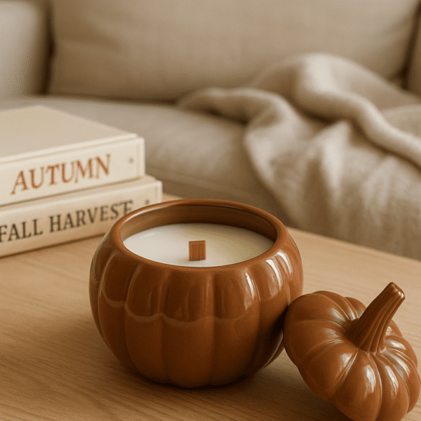 bougie parfumée Automne senteur marron chaud