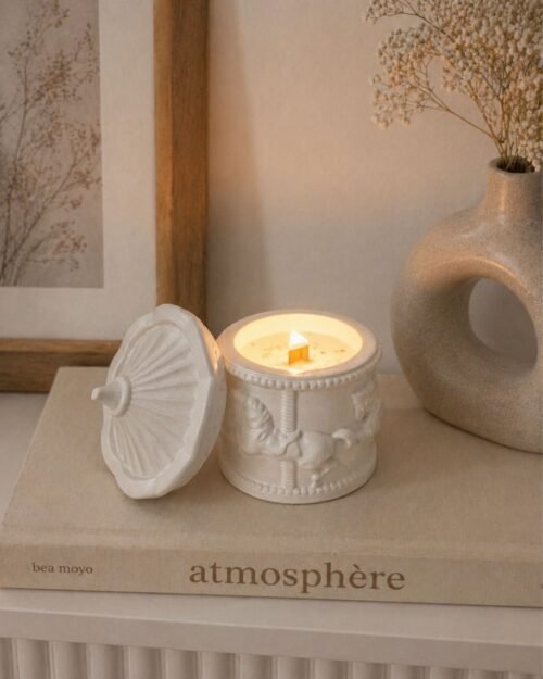 Bougie Parfumée Carrousel Enchanté - Premium - Niõ par N'importe où