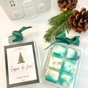 Tablette de fondants parfumés Sapin de Noël - fondants artisanaux faits à la main - Niõ