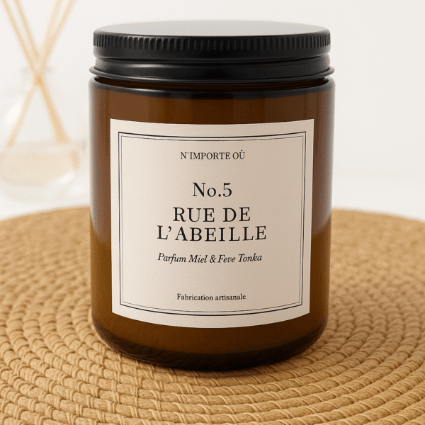 bougie Miel et tonka collection signature