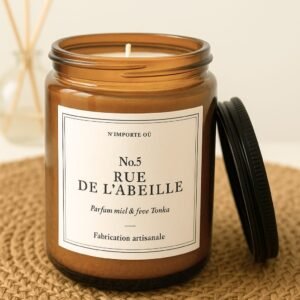 bougie Miel et tonka collection signature