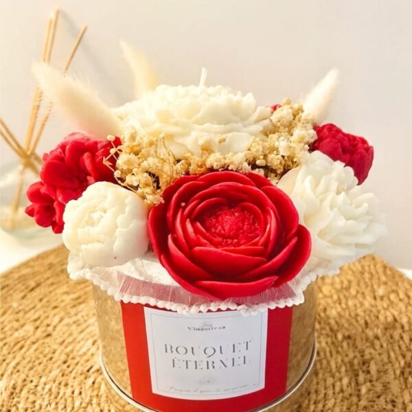 bouquet eternel celebration Rose et jasmin