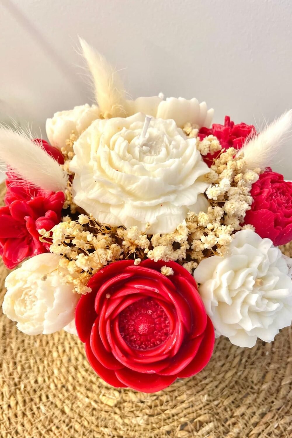 Bouquet Parfumé Éternel en fleurs de Cire - Célébration